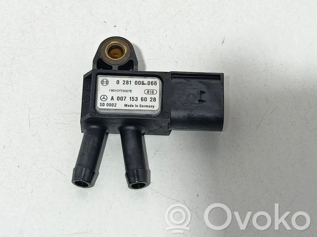 Mercedes-Benz CLA C117 X117 W117 Abgastemperatursensor 