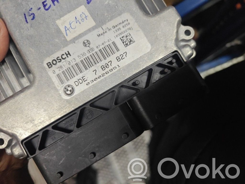 Engine control unit/module   7807827,0281013536BOSCHDDE,7812500,8506199,E60E61LCI520DN47