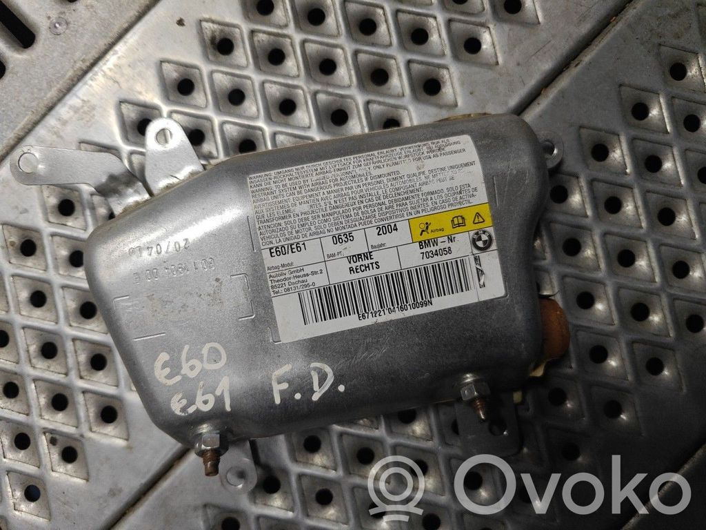 Seitenairbag   7034058FRTDIREITO,FRTDIREITO,SERIE5E60E61
