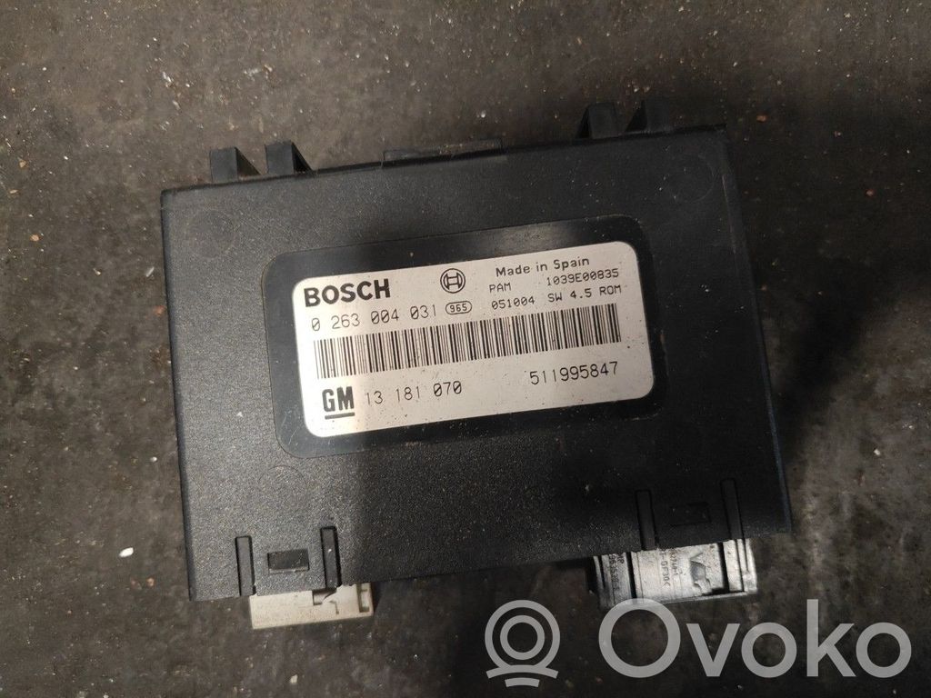 Other control units/modules   0263004031,BOSCH,OPELGM