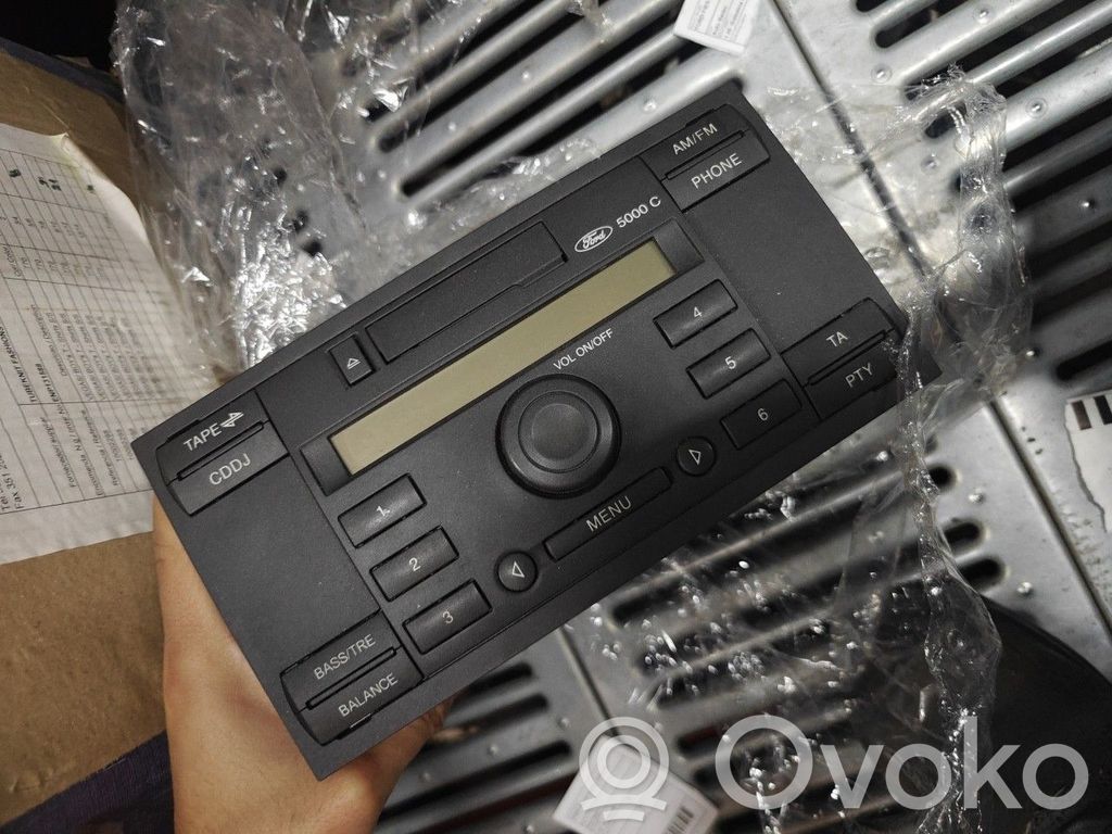 Radio / CD-Player / DVD-Player / Navigation   3M5T18K876BE,3M5T18K876BE,5000C,FORDFOCUSCMAX,RADIOCASSETE