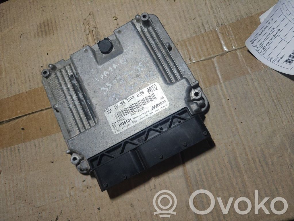 Moottorin ohjainlaite/moduuli   55580830,00TQ,0281017960,55575350,BOSCH,GMOPELCORSAD