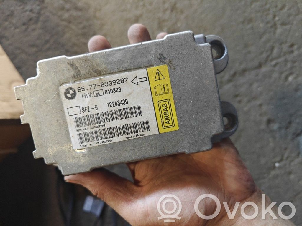 Module de contrôle airbag   12243439