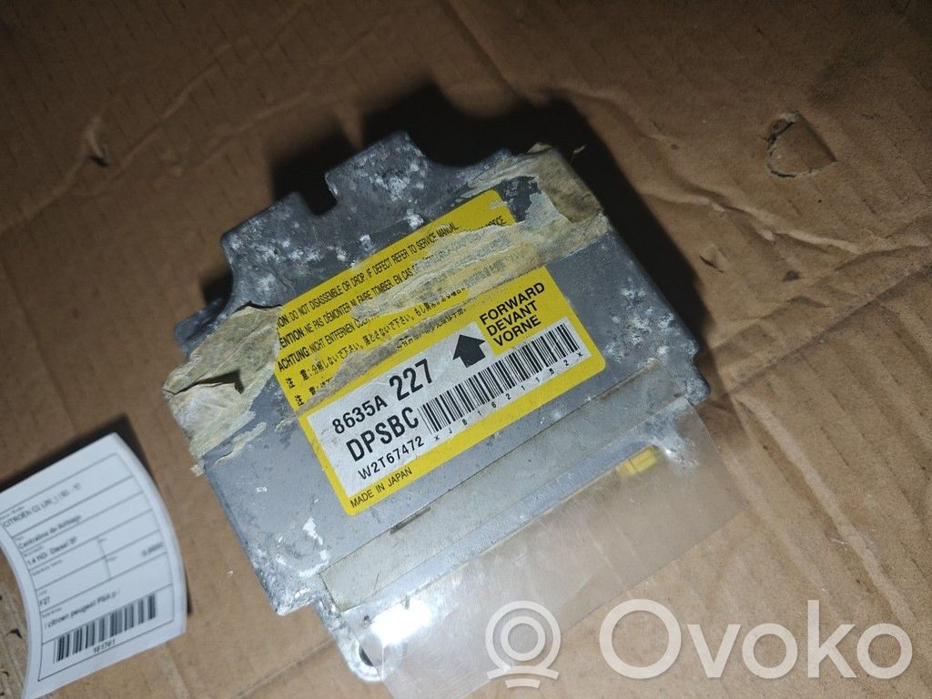 Unidad de control/módulo del Airbag   DPSBC,W2T67472