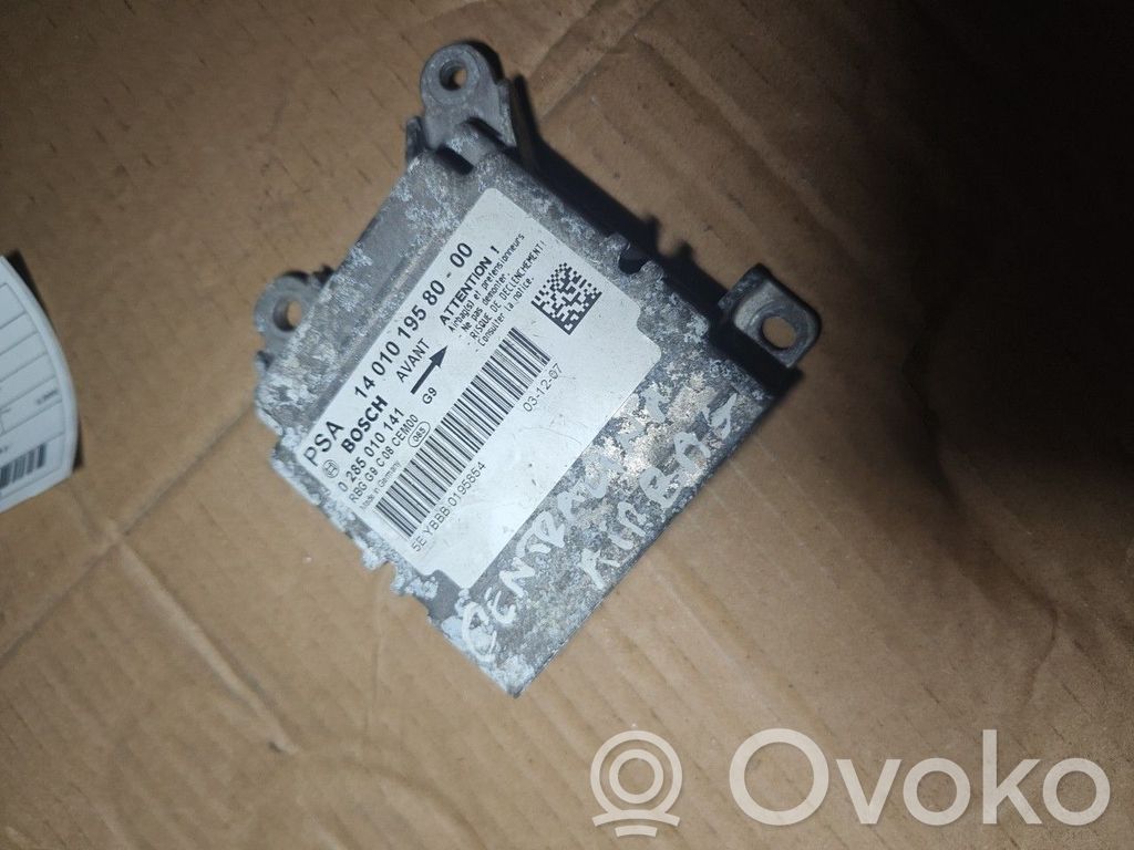 Airbag control unit/module   0285010141,BOSCH,CITROENPEUGEOTPSAP