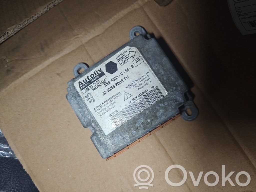 Citroen C2 Module de contrôle airbag 