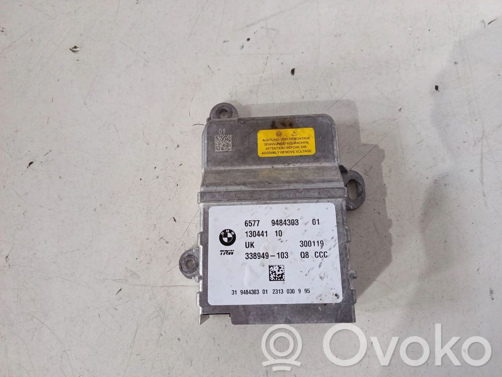 Airbag control unit/module   9484303,6818814,6837162,6842255,6998487,9367837,9381839,9390578,9495911