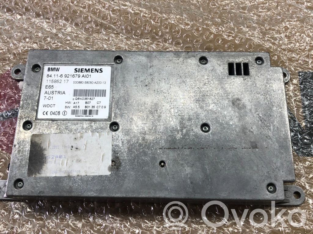 Unité de commande, module téléphone   6921679,11585217,Q6N0351827