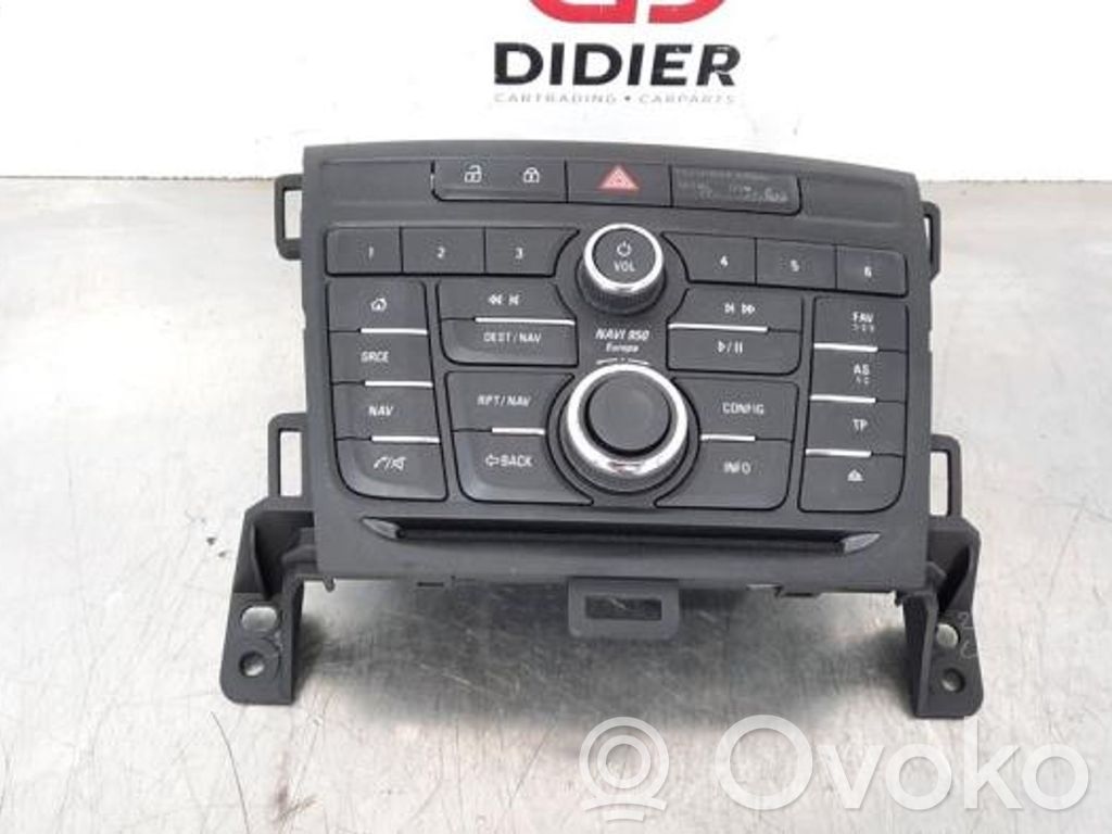 Opel Zafira C Head unit multimedia control 