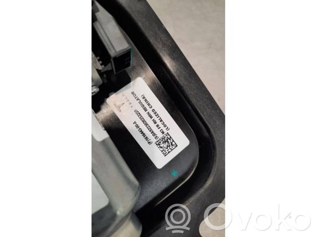 Tesla Model 3 Mécanisme de lève-vitre avant sans moteur