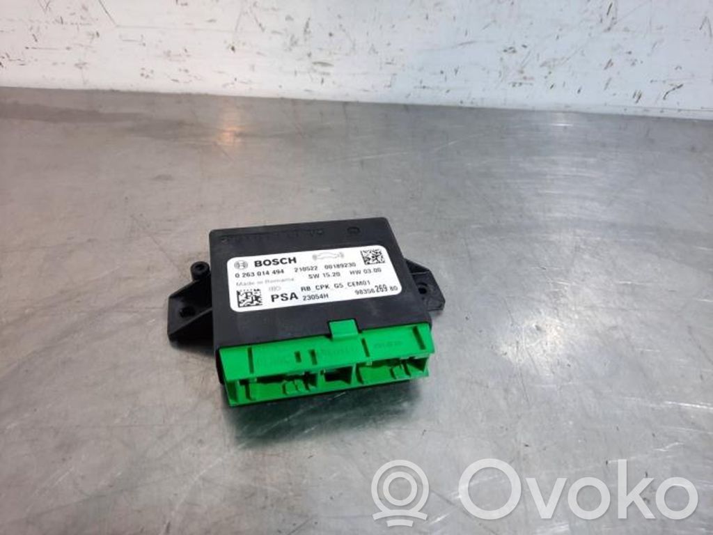 Peugeot 5008 Unitate/modul de comandă parcare PDC 