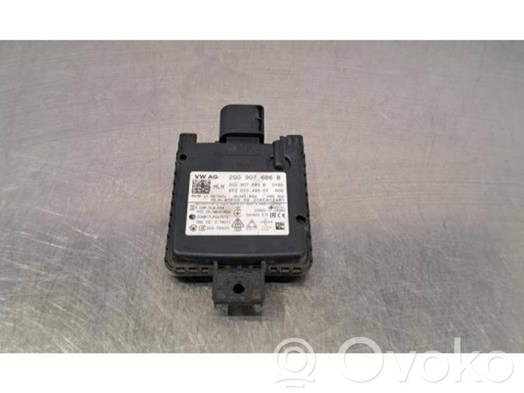 Sensor de radar Distronic   2Q0907686B,2Q0907686B