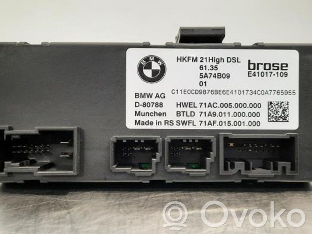 BMW iX Tailgate/trunk control unit/module 