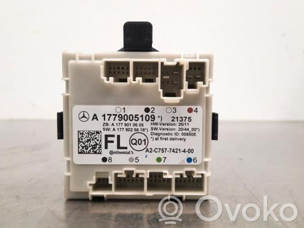 Mercedes-Benz A W177 Door central lock control unit/module 