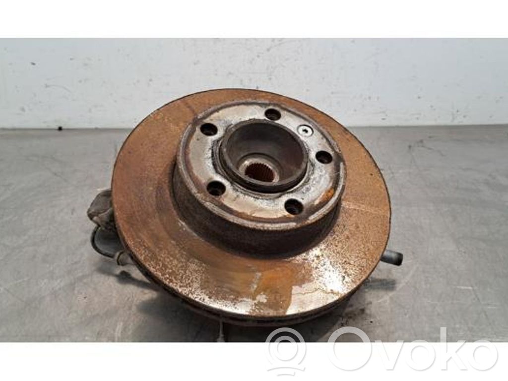 Front wheel hub spindle knuckle