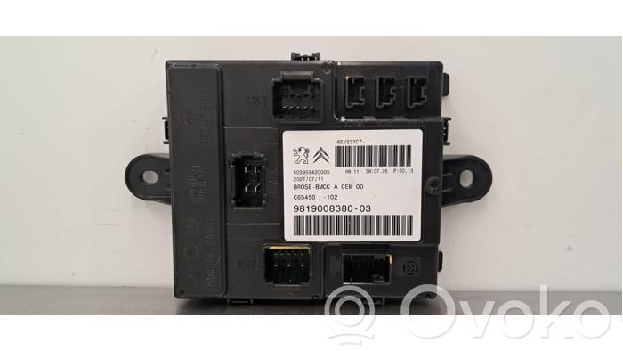 Tailgate/trunk control unit/module   9819008380,9819008380