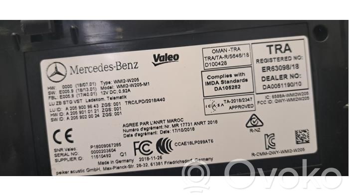 Mercedes-Benz C W205 Modul confort 