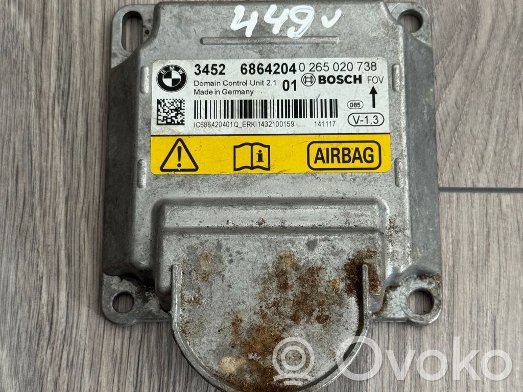BMW 4 F32 F33 Sterownik / Moduł Airbag 
