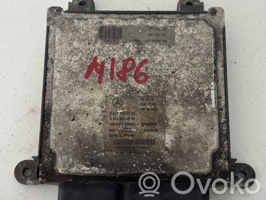 Mercedes-Benz Sprinter W906 Engine control unit/module 