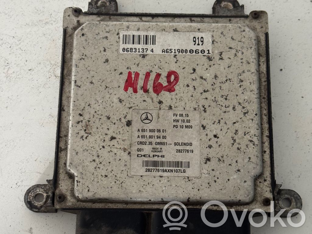Mercedes-Benz Sprinter W906 Engine control unit/module 