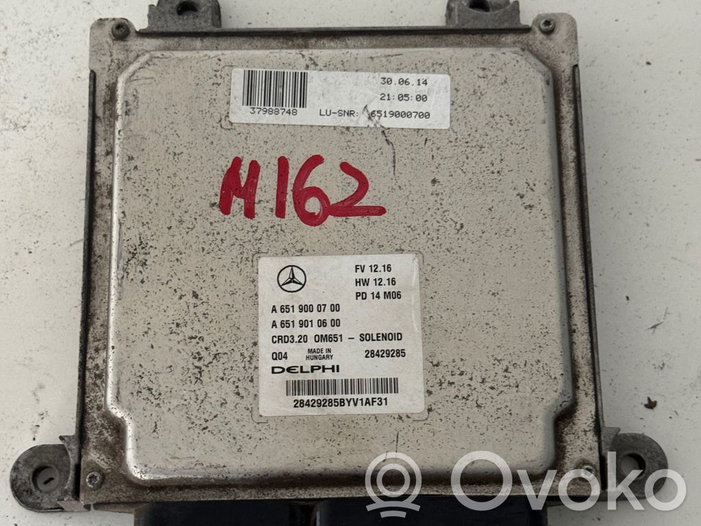 Mercedes-Benz Sprinter W906 Engine control unit/module 