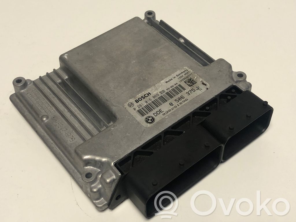 Engine control unit/module   8506375,8506375,0281016069