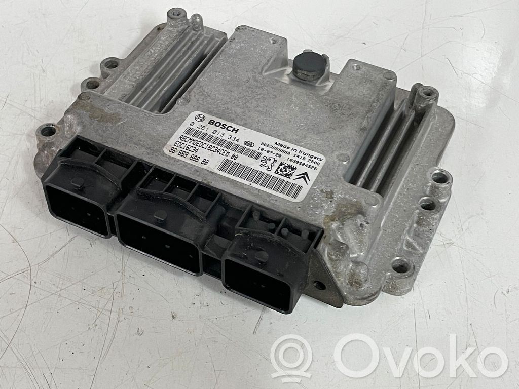 Citroen C4 I Picasso Sterownik / Moduł ECU 