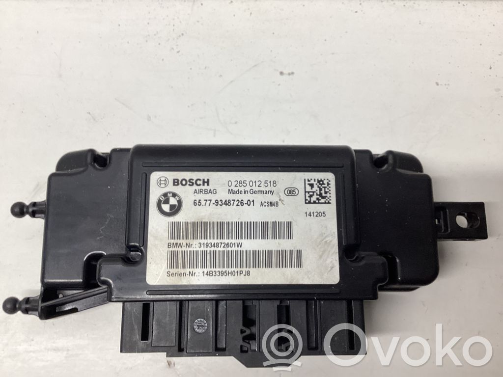 BMW 4 F32 F33 Airbag control unit/module 
