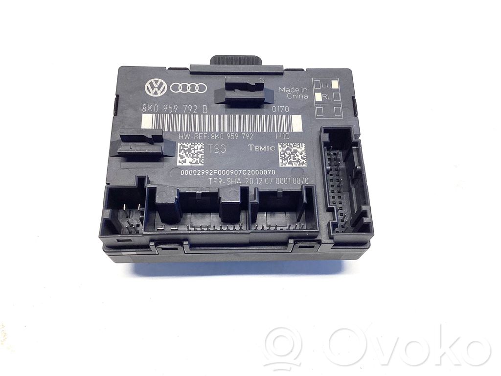 Audi A4 S4 B8 8K Door control unit/module 