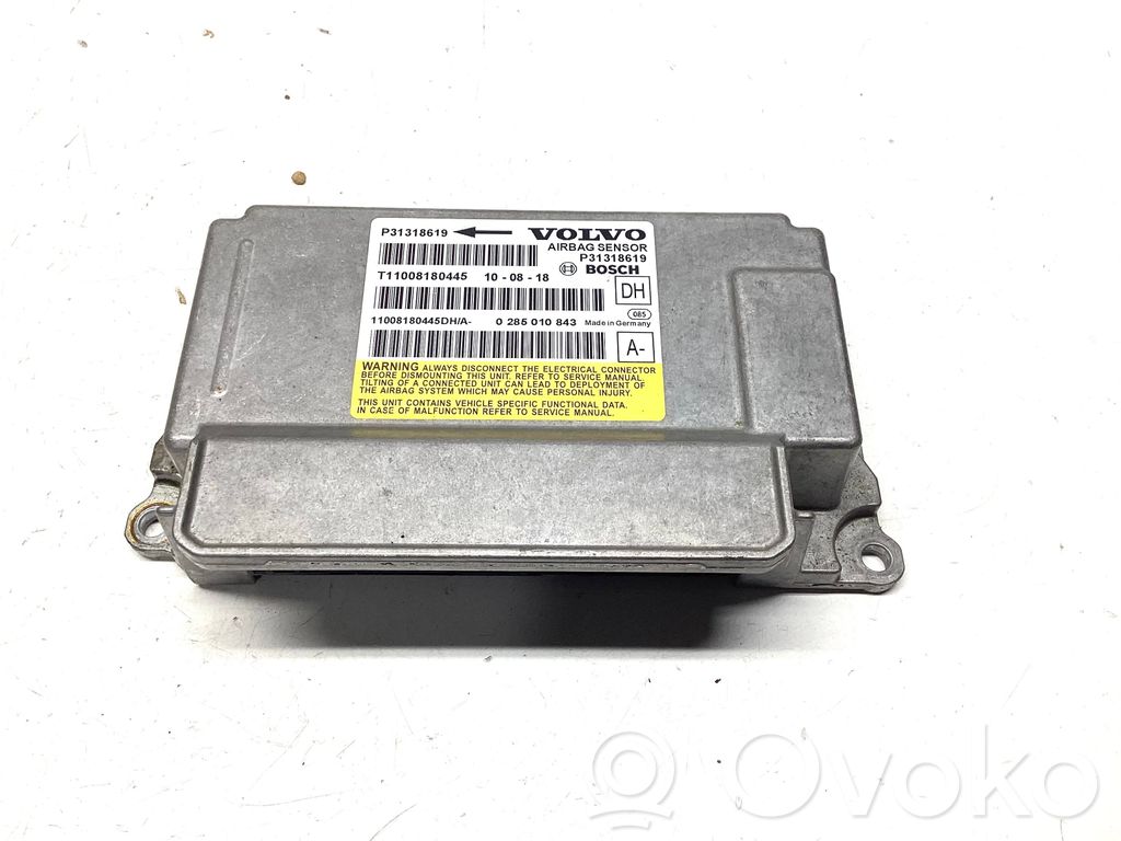 Volvo S60 Airbag control unit/module 