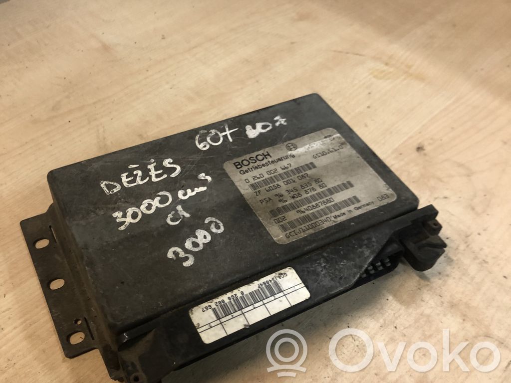 Sterownik / Moduł skrzyni biegów   0260002667,9634583580,9640887880,ZF6058001087