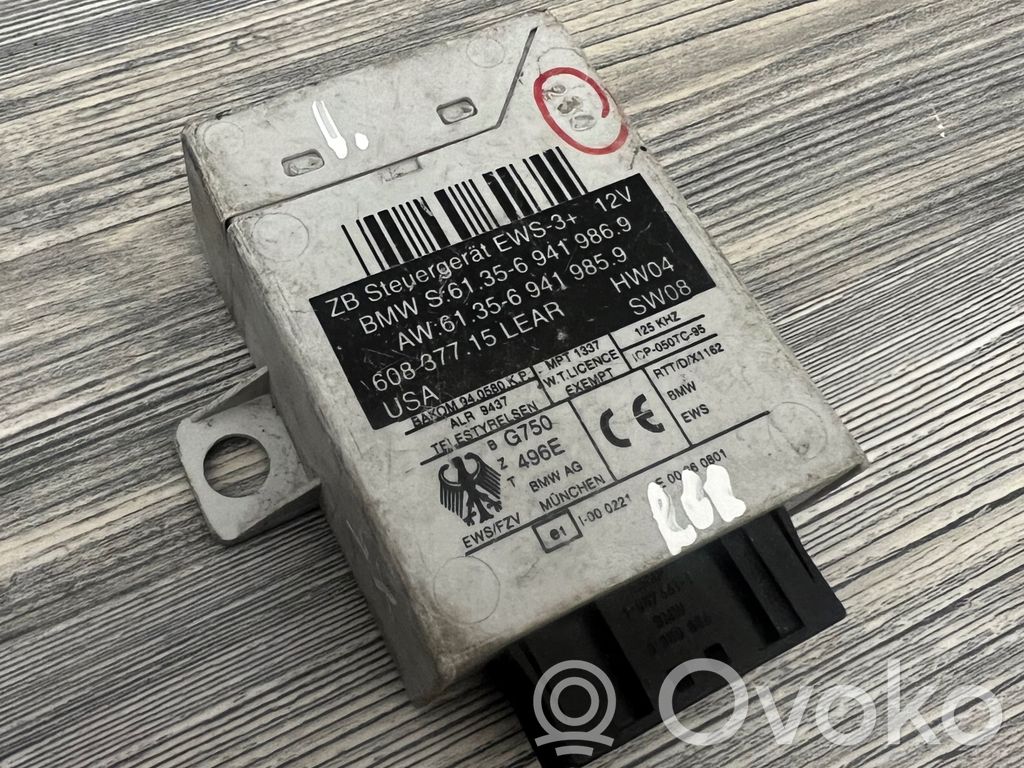 BMW X5 E53 Unidad de control/módulo inmovilizadora 