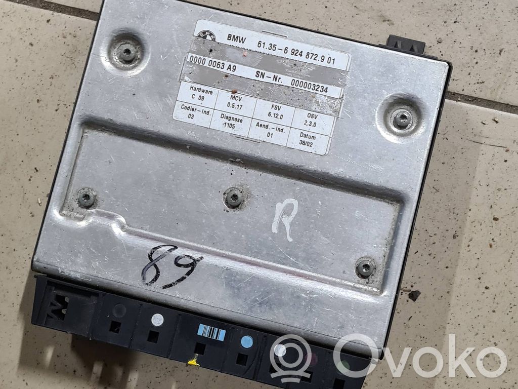 BMW 7 E65 E66 Module de commande de siège 