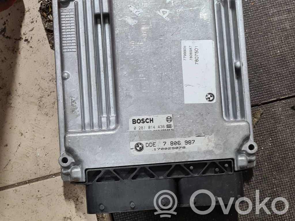 BMW 5 E60 E61 Engine control unit/module 
