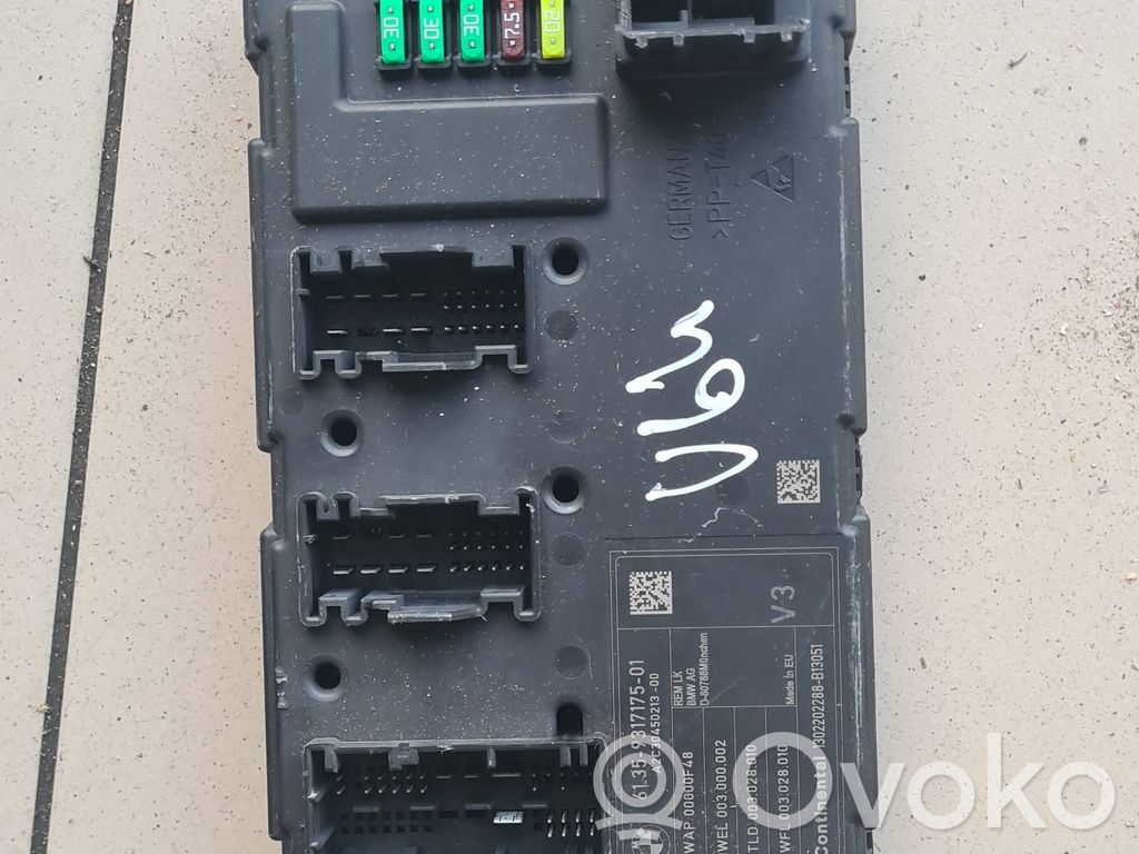 BMW 3 F30 F35 F31 Modul de control caroserie central 