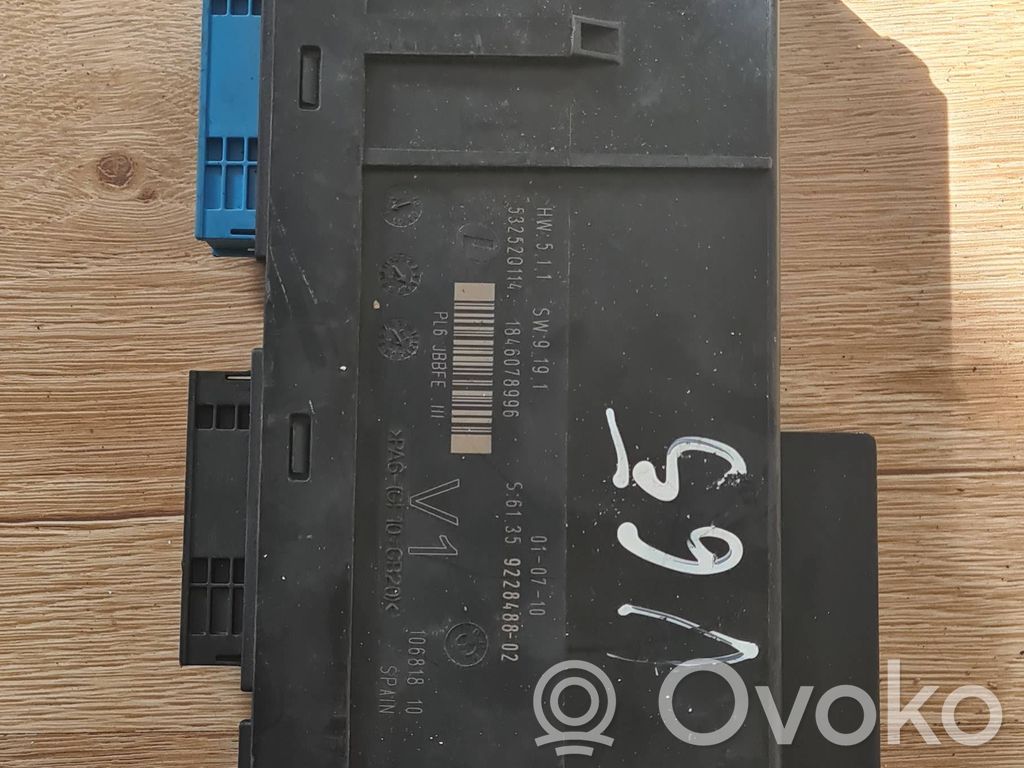 BMW 5 F10 F11 Comfort/convenience module 