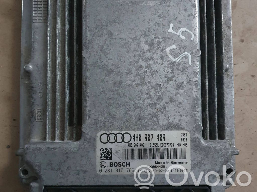 Audi A8 S8 D4 4H Engine control unit/module 