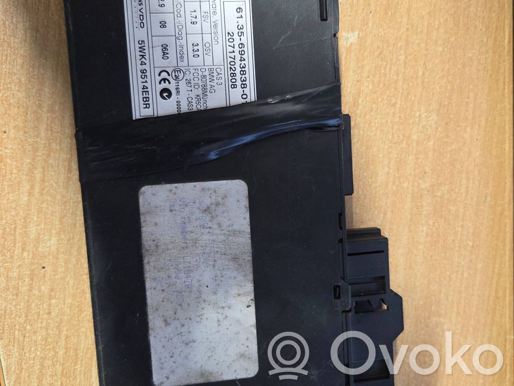BMW X5 E70 CAS valdymo blokas/ modulis 
