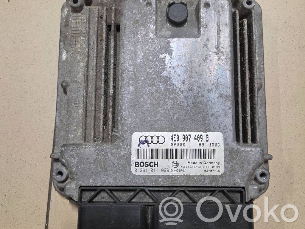 Audi A8 S8 D3 4E Engine control unit/module 