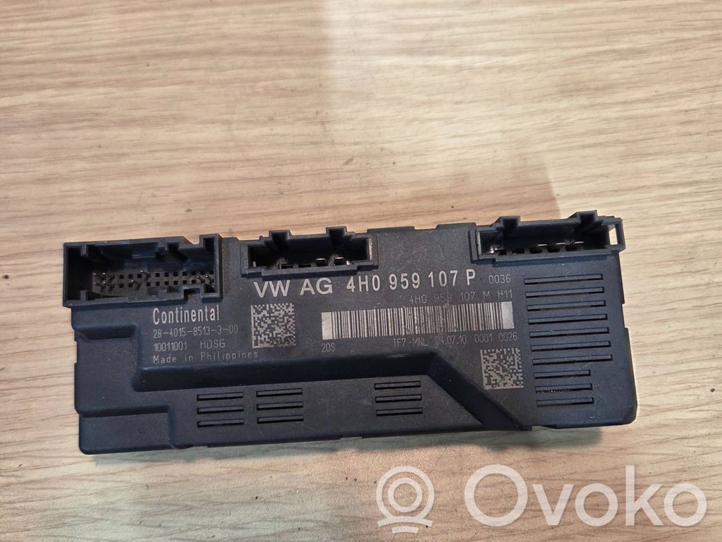 Audi A8 S8 D4 4H Tailgate/trunk control unit/module 