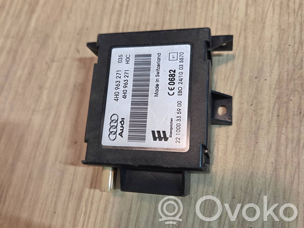 Audi A8 S8 D4 4H Auxiliary heating control unit/module 