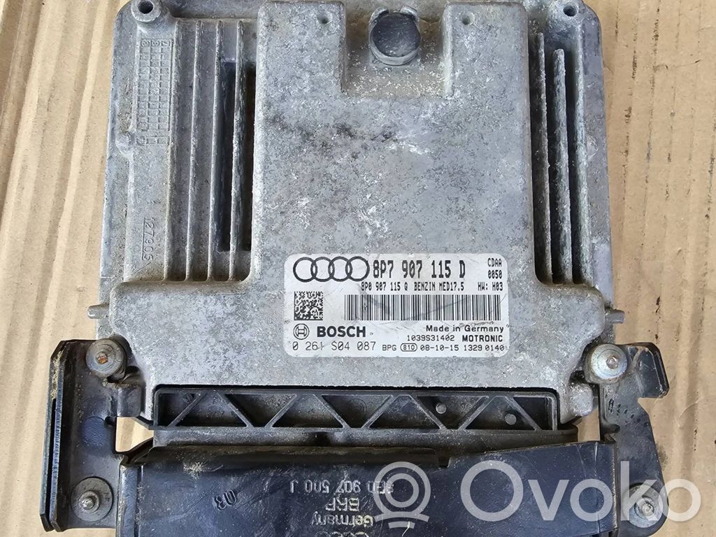 Audi A3 S3 8P Engine control unit/module 