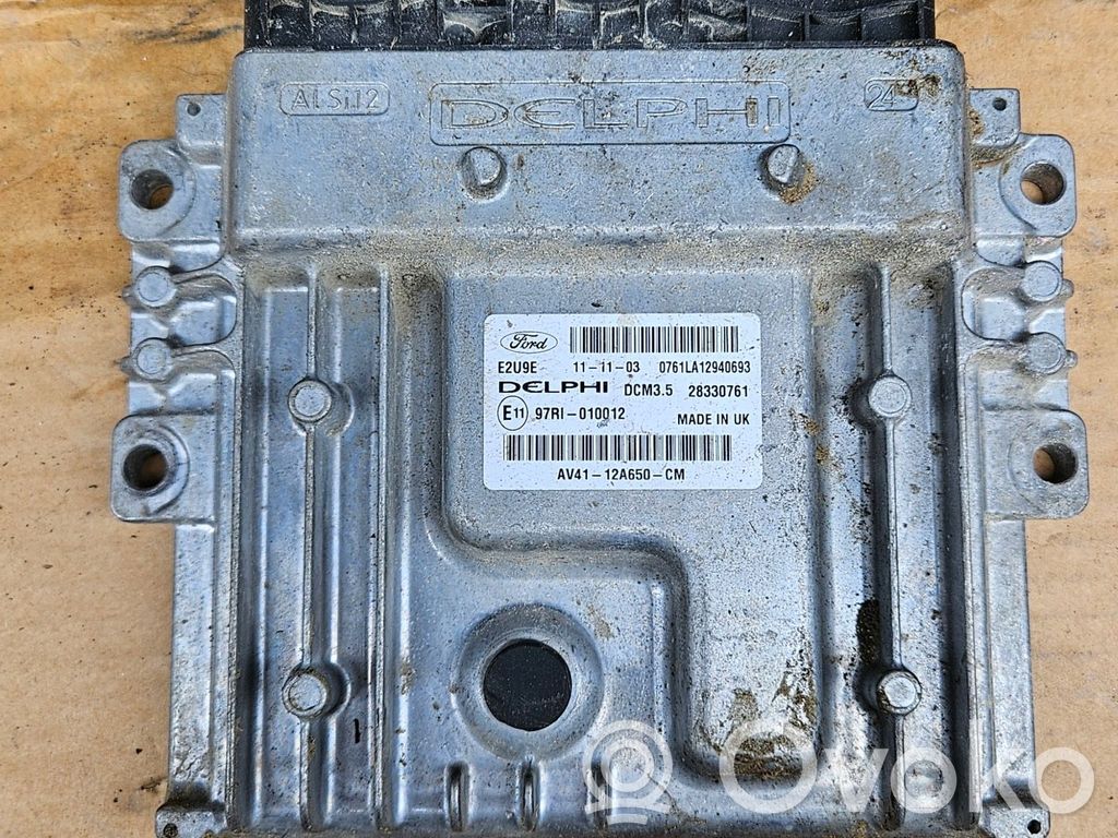 Engine control unit/module   AV4112A650CM,AV4112A650CM