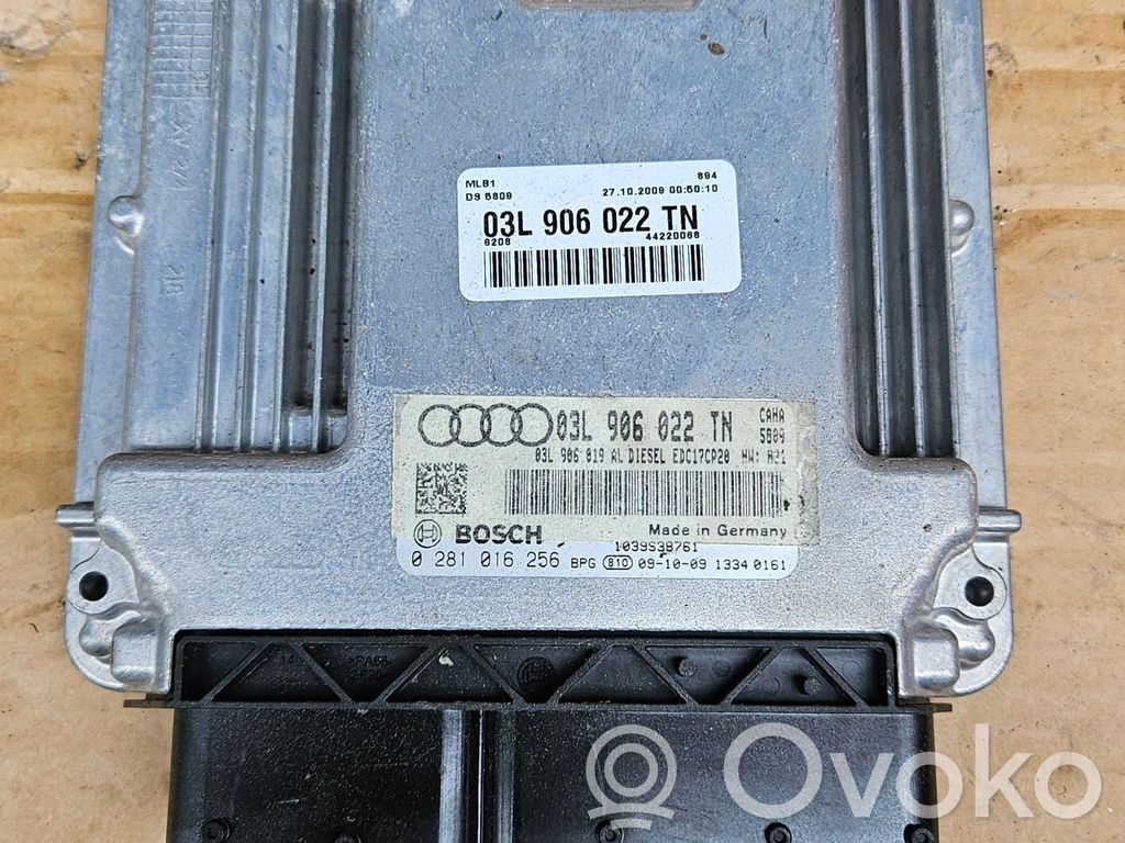Engine control unit/module   03L906022TN,03L906022TN
