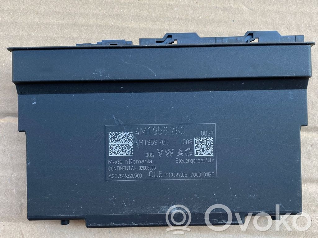 Module de commande de siège   4M1959760