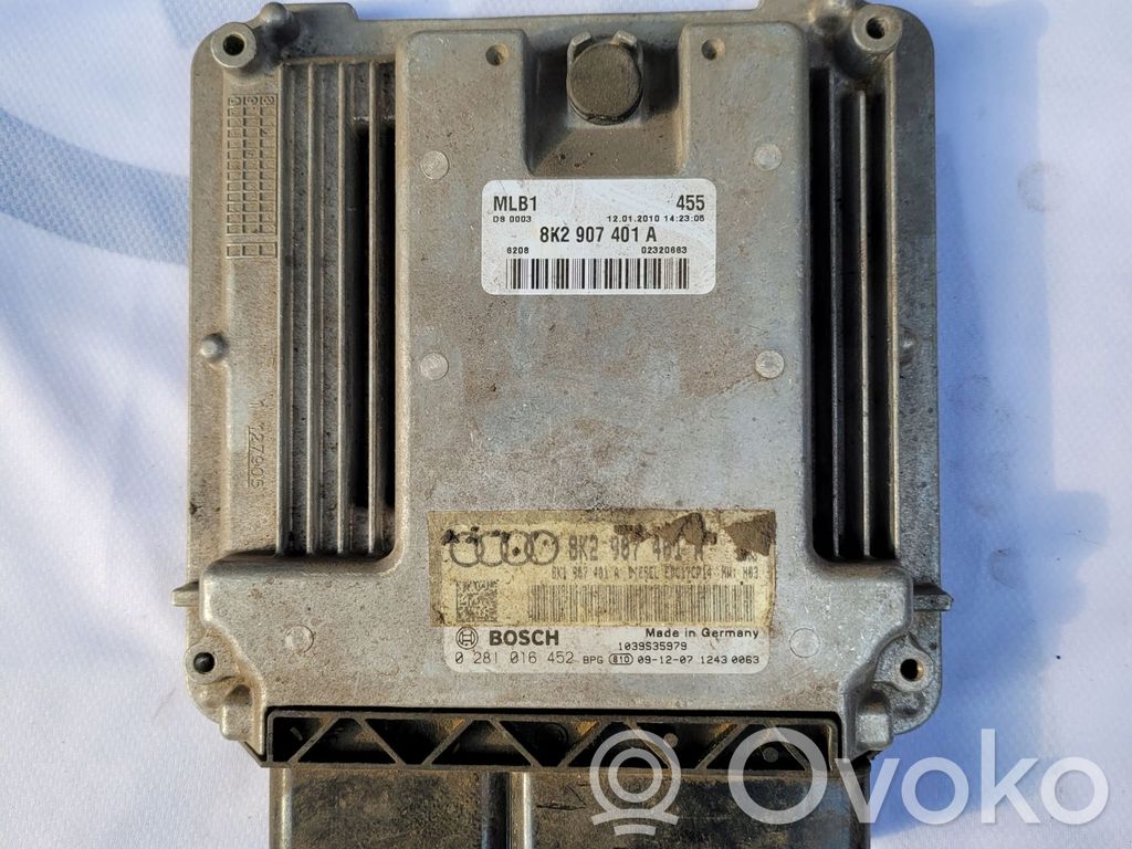 Audi A5 8T 8F Engine control unit/module 