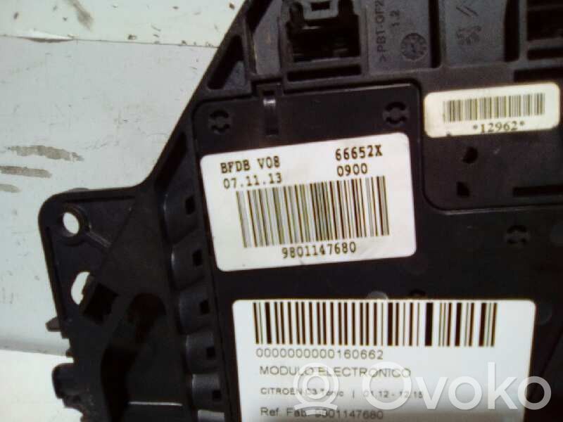Other control units/modules   9801147680