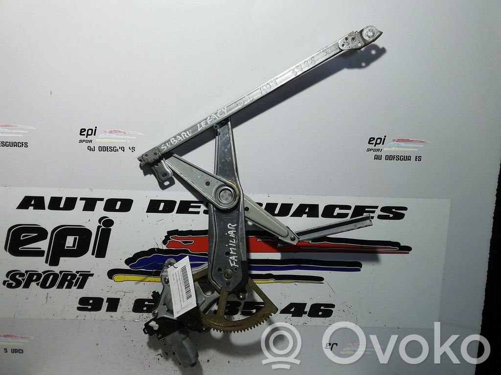 Front door electric window regulator