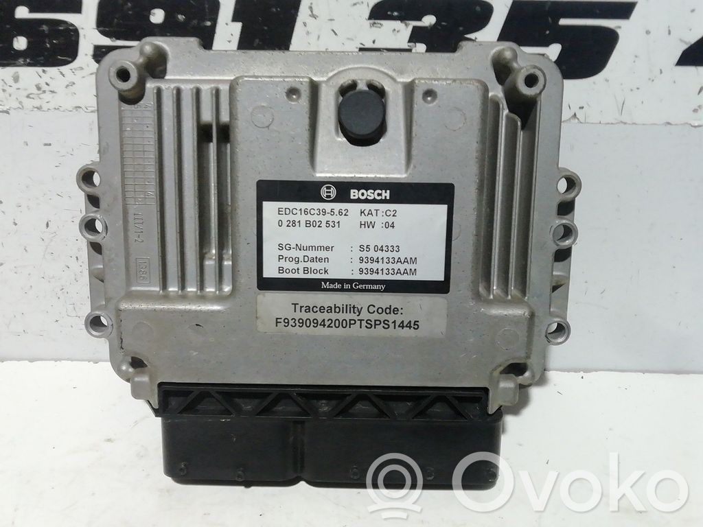 Alfa Romeo 159 Variklio valdymo blokas 