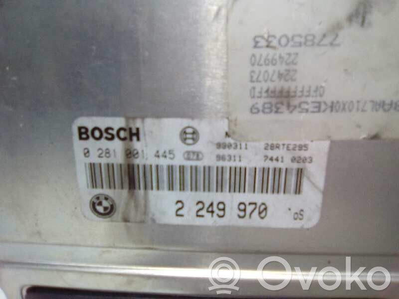Unidad de control/módulo del motor   0281001445,2249970